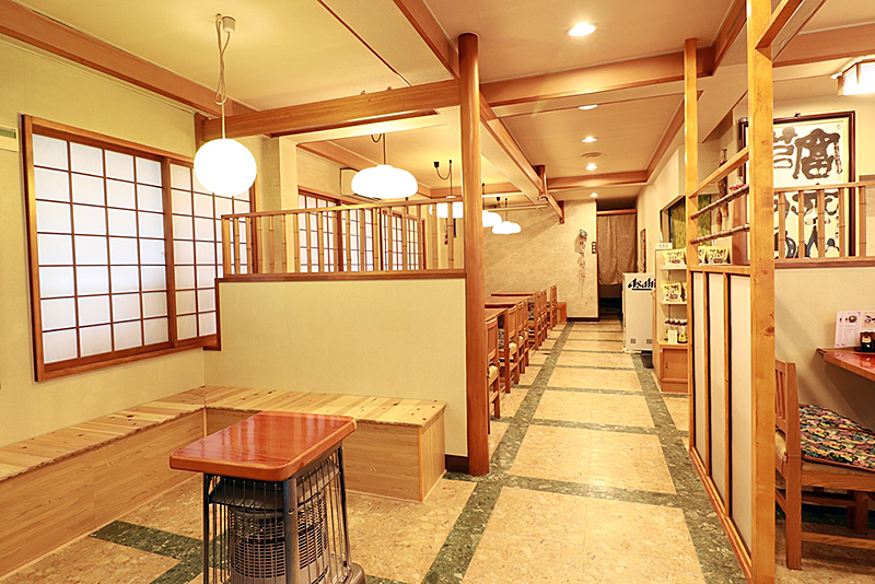 道産蕎麦の二八そばです