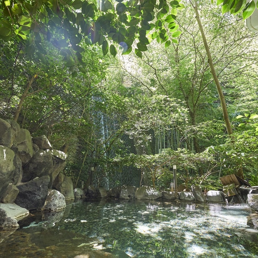 那須川のほとりの源泉から引き入れた上質な温泉