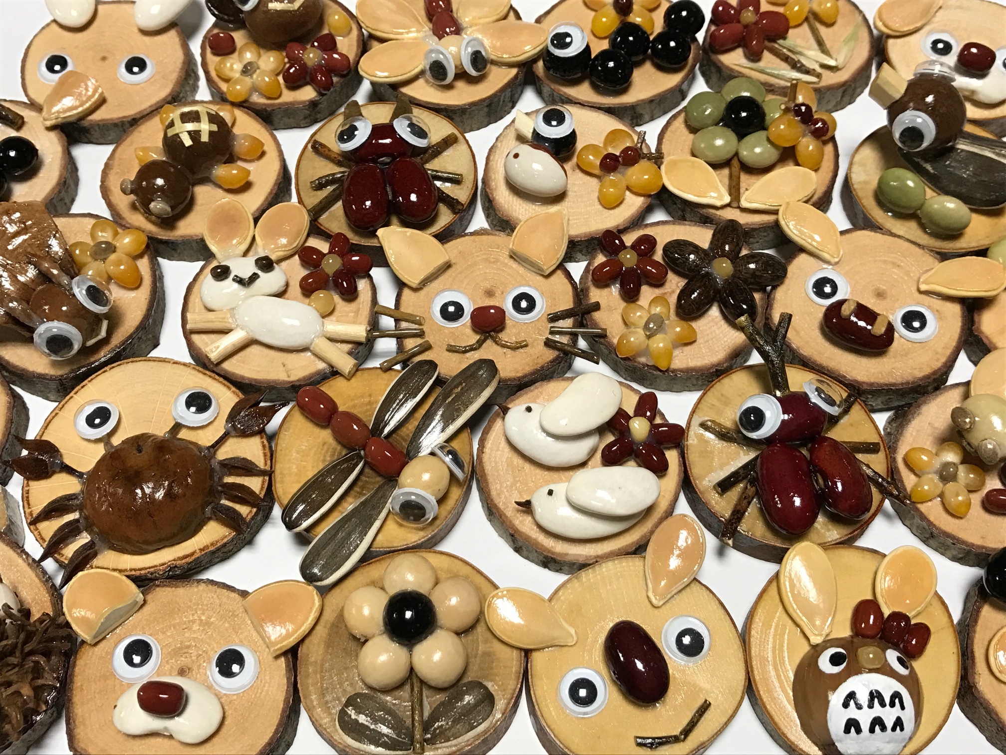 【木の実クラフト】箱根の思い出に親子で工作体験 ♪