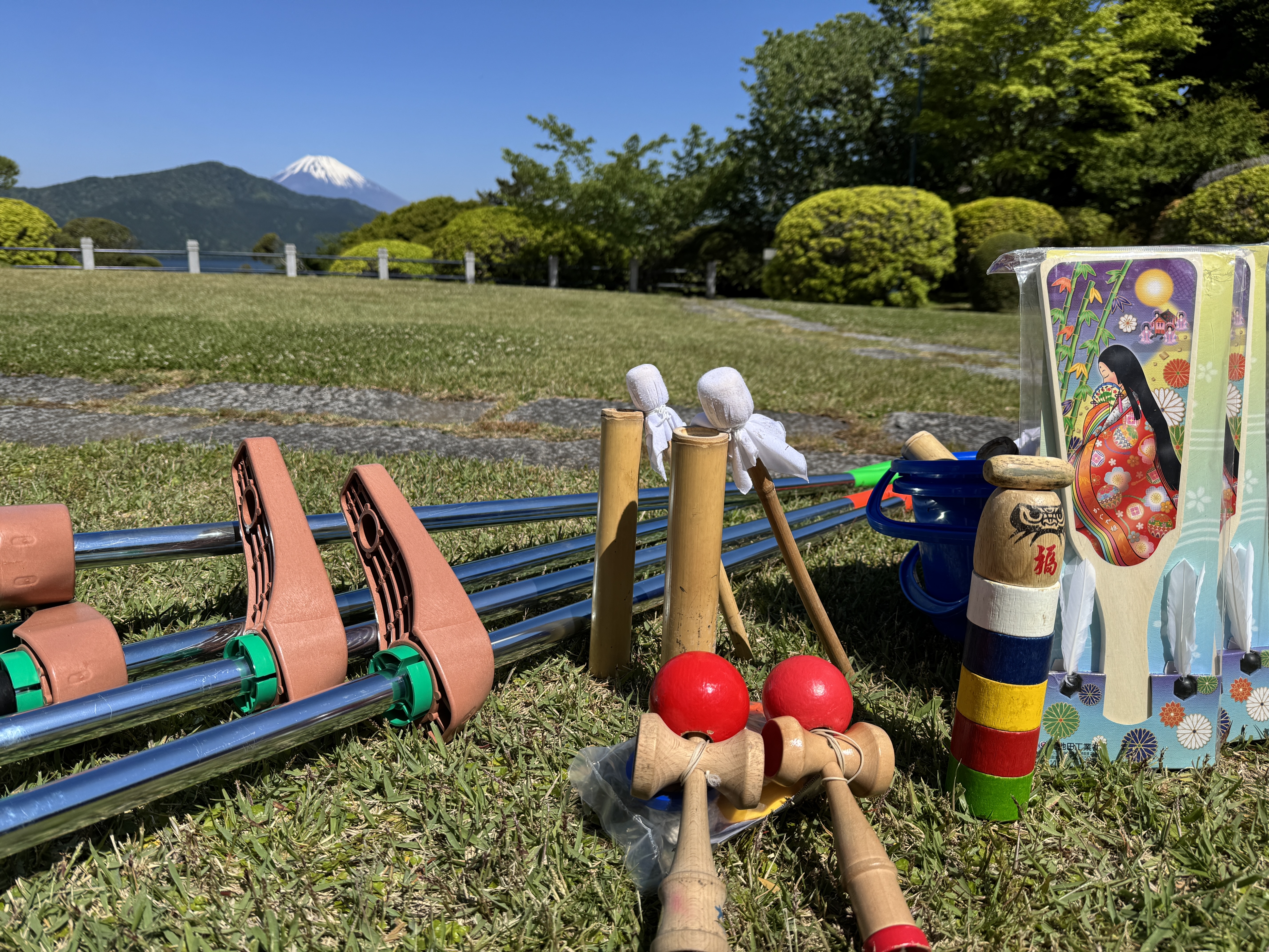 【恩賜箱根公園】昔遊び体験